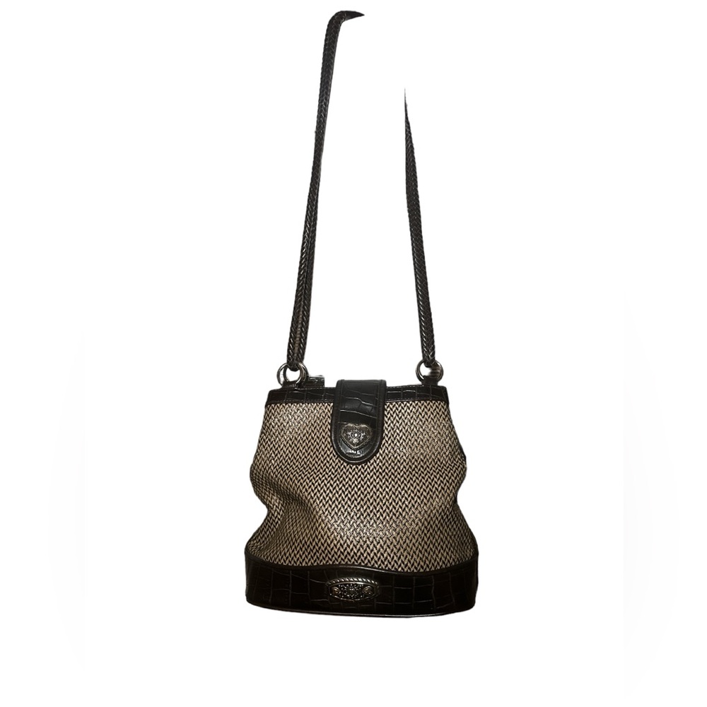 Marlo Handbags & Accessories Brown Chevron Bag Purse